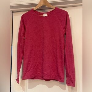 Athleta Red Muscle Tee